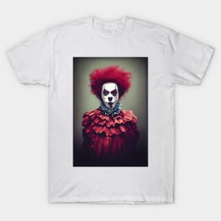 A Creepy, Scary Clown T-Shirt